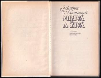 Daphne Du Maurier: Mrtvá a živá