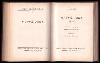 Alexandre Dumas: Mrtvá ruka