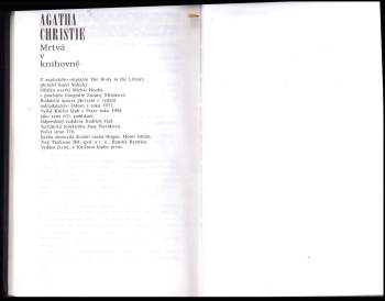 Agatha Christie: Mrtvá v knihovně