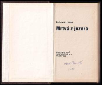Bohumil Lipert: Mrtvá z jezera