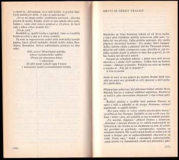 Stephen King: Mrtví se někdy vracejí