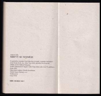 Andrew Hall: Mrtvý se nesměje