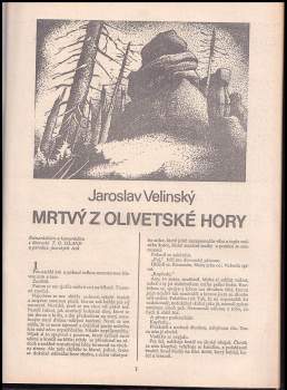 Jaroslav Velinský: Mrtvý z Olivetské hory