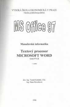 Manažerská informatika