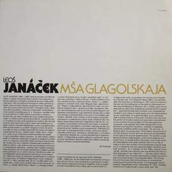 The Czech Philharmonic Orchestra: Mša Glagolskaja (Glagolitic Mass)