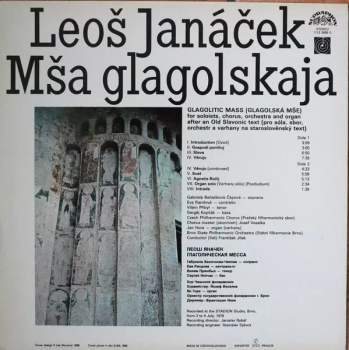 Leoš Janáček: Mša Glagolskaja (Glagolitic Mass)