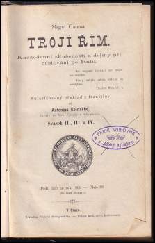 Joseph Gaume: Msgra Gauma Trojí Řím