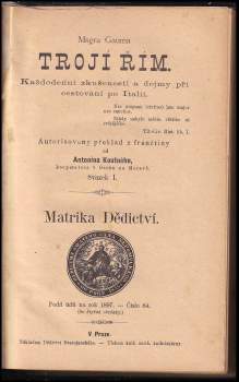 Joseph Gaume: Msgra Gauma Trojí Řím