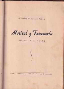 Jaroslav Pokorný: Mstitel z Farewelu