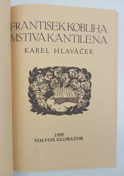 Karel Hlaváček: Mstivá kantiléna