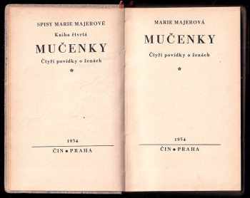 Marie Majerová: Mučenky