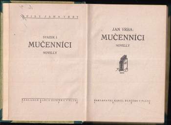 Jan Vrba: Mučenníci