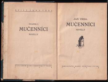 Mučenníci : novelly