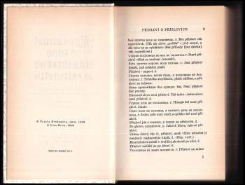 František Ladislav Čelakovský: Mudrosloví národu slovanského ve příslovích
