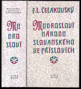 Mudrosloví národu slovanského ve příslovích