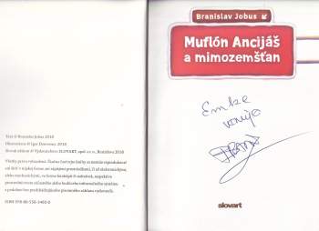 Branislav Jobus: Muflón Ancijáš a mimozemšťan