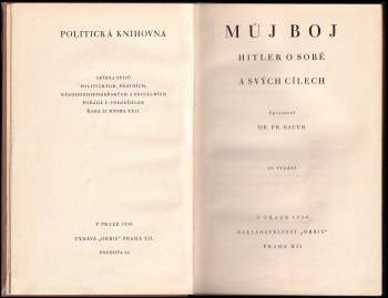 František Bauer: Můj boj