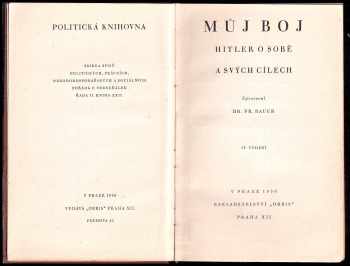 František Bauer: Můj boj