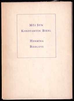 Můj syn Konstantin Biebl