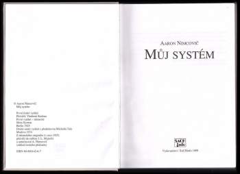 Aaron Nimcovič: Můj systém