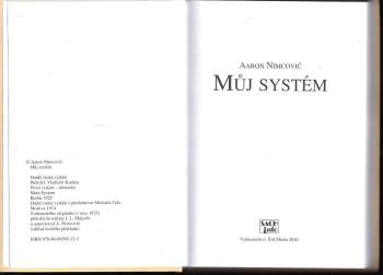 Aaron Nimcovič: Můj systém