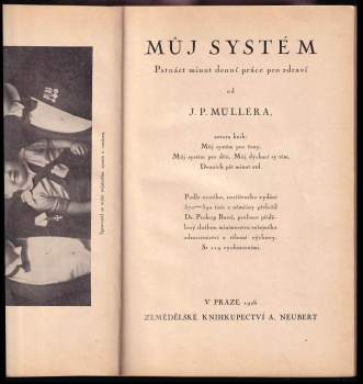 Jörgen Peter Müller: Můj systém