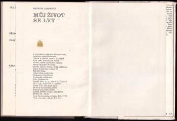 George Adamson: Můj život se lvy