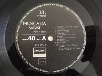 Various: Musicalia 40. El Bel Canto