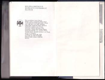 Milena Brůhová: Muškáty potřebují slunce