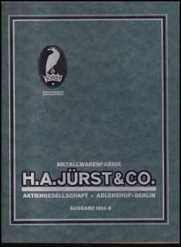 Musterbuch über Messing-, Messing vernickelte und versilberte, Alpaka polierte und versilberte Gebrauchs- und Luxus- Gegenstände