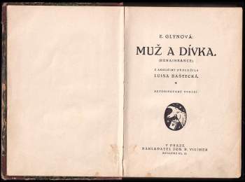 Elinor Glyn: Muž a dívka
