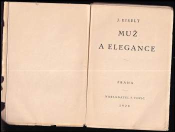 J Eiselt: Muž a elegance