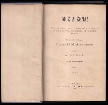 Auguste Debay: Muž a žena!