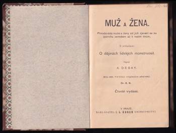 Auguste Debay: Muž a žena!