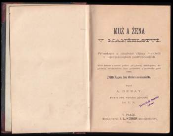 Auguste Debay: Muž a žena v manželství