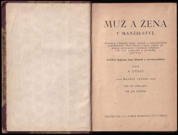 Auguste Debay: Muž a žena v manželství
