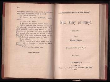 Victor Hugo: Muž, který se směje 1 - 4 - KOMPLET - 1. ČESKÉ VYDÁNÍ