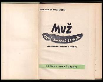 Muž, který zmizel se světa - Muž, který zmizel ze světa