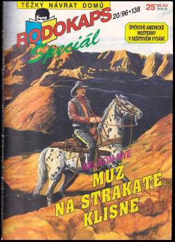 Muž na strakaté klisně