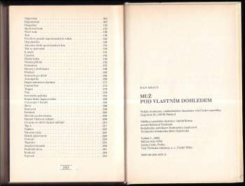 Ivan Kraus: Muž pod vlastním dohledem