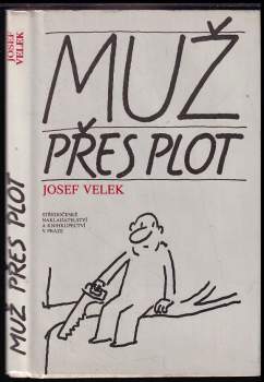 Muž přes plot