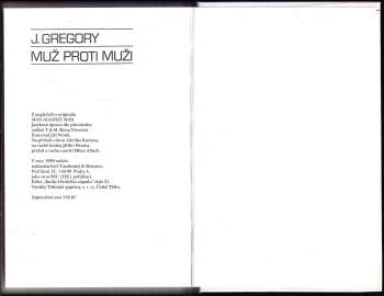 Jackson Gregory: Muž proti muži