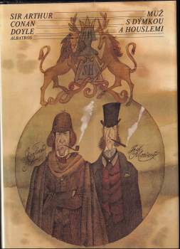 Muž s dýmkou a houslemi