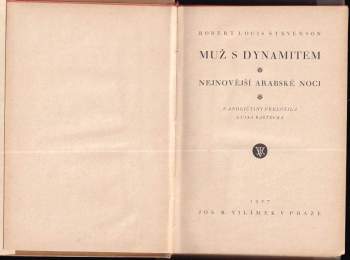 Robert Louis Stevenson: Muž s dynamitem