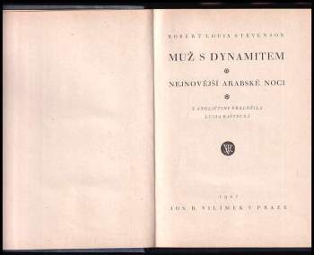 Robert Louis Stevenson: Muž s dynamitem