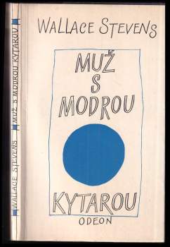 Muž s modrou kytarou