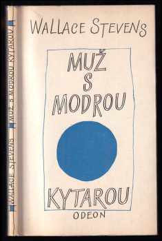 Muž s modrou kytarou