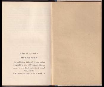 Zdeněk Jirotka: Muž se psem