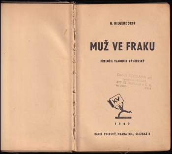 Hermann Hilgendorff: Muž ve fraku