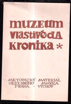 Muzeum, vlastivěda, kronika